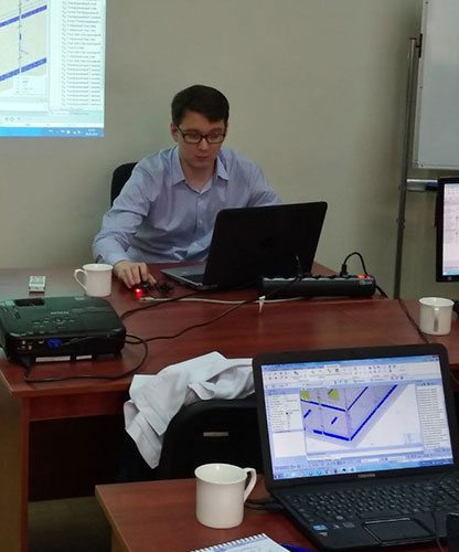 ������ ��������� ������ � �������������� LIRA-FEM