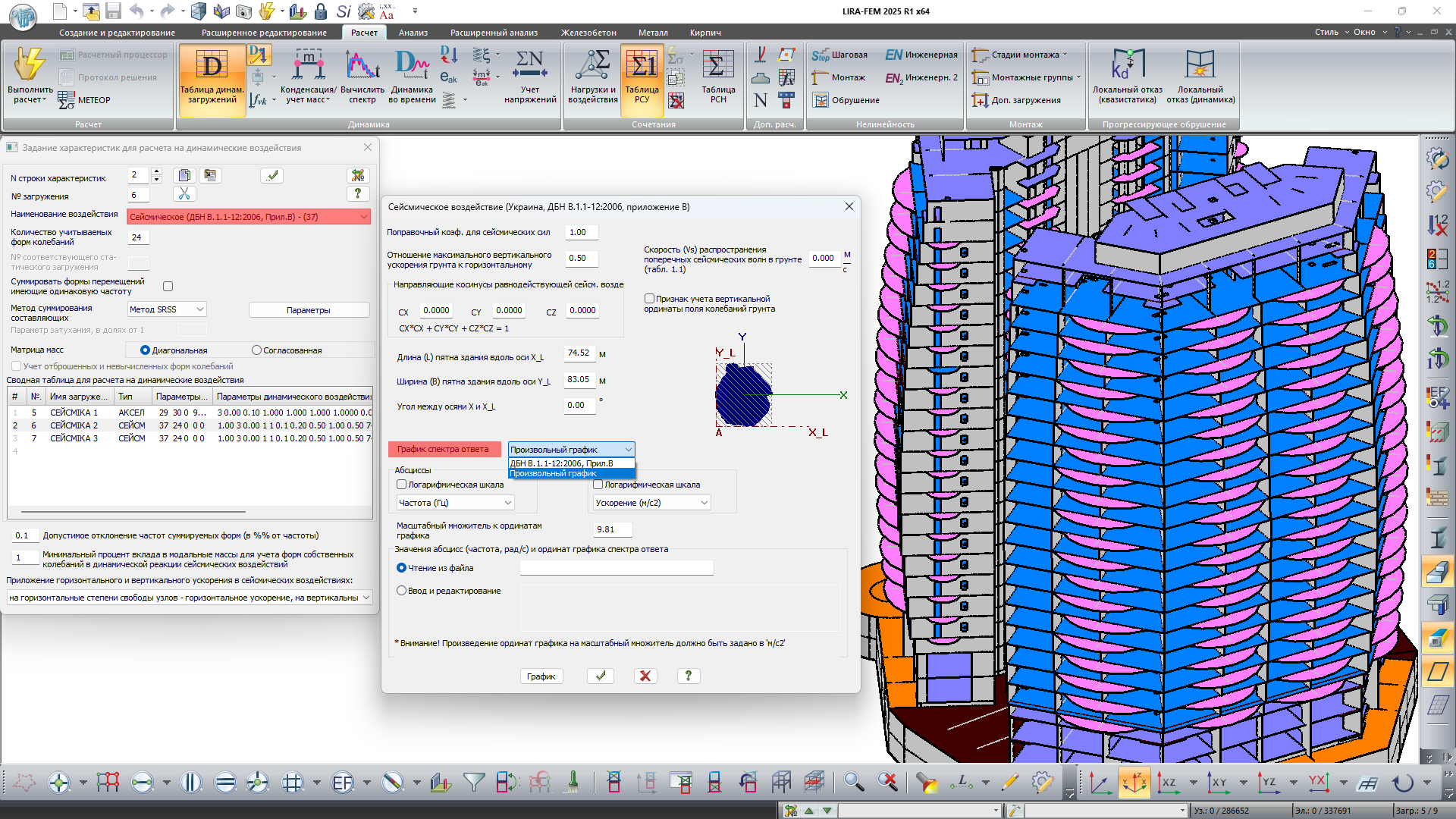 Модуль динамики 37 (ДБН В.1.1-12:2006, Приложение В) Модуль динамики 37 (ДБН В.1.1-12:2006, Приложение В)