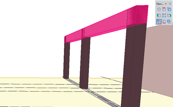 Колонны и балки